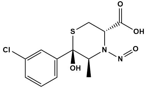 S,S,S-Thiomorpholine Derivative Nitroso Impurity